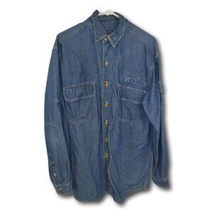 Wolverine Denim Jean Shirt Size: M